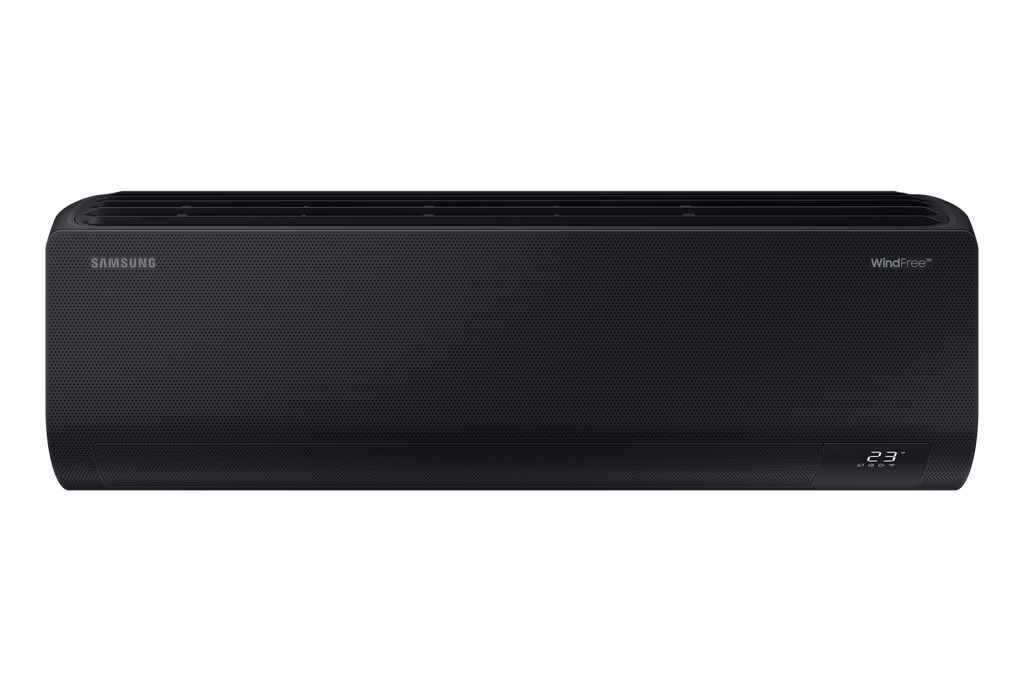 Samsung WindFree Avant wall unit (pictured in black; multi split units supplied in white)