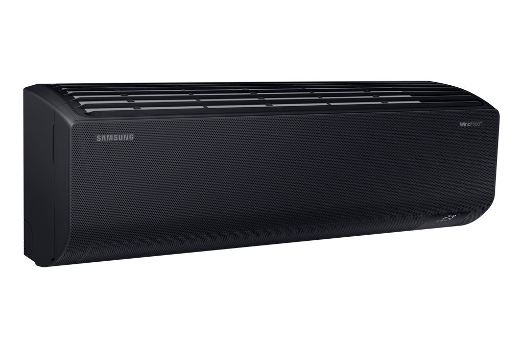 Samsung WindFree Avant wall unit (pictured in black; multi split units supplied in white)