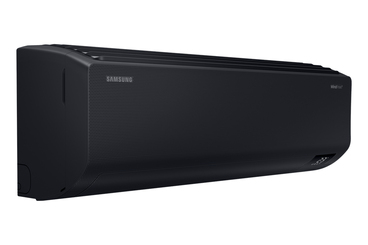 Samsung WindFree Avant in black, side profile