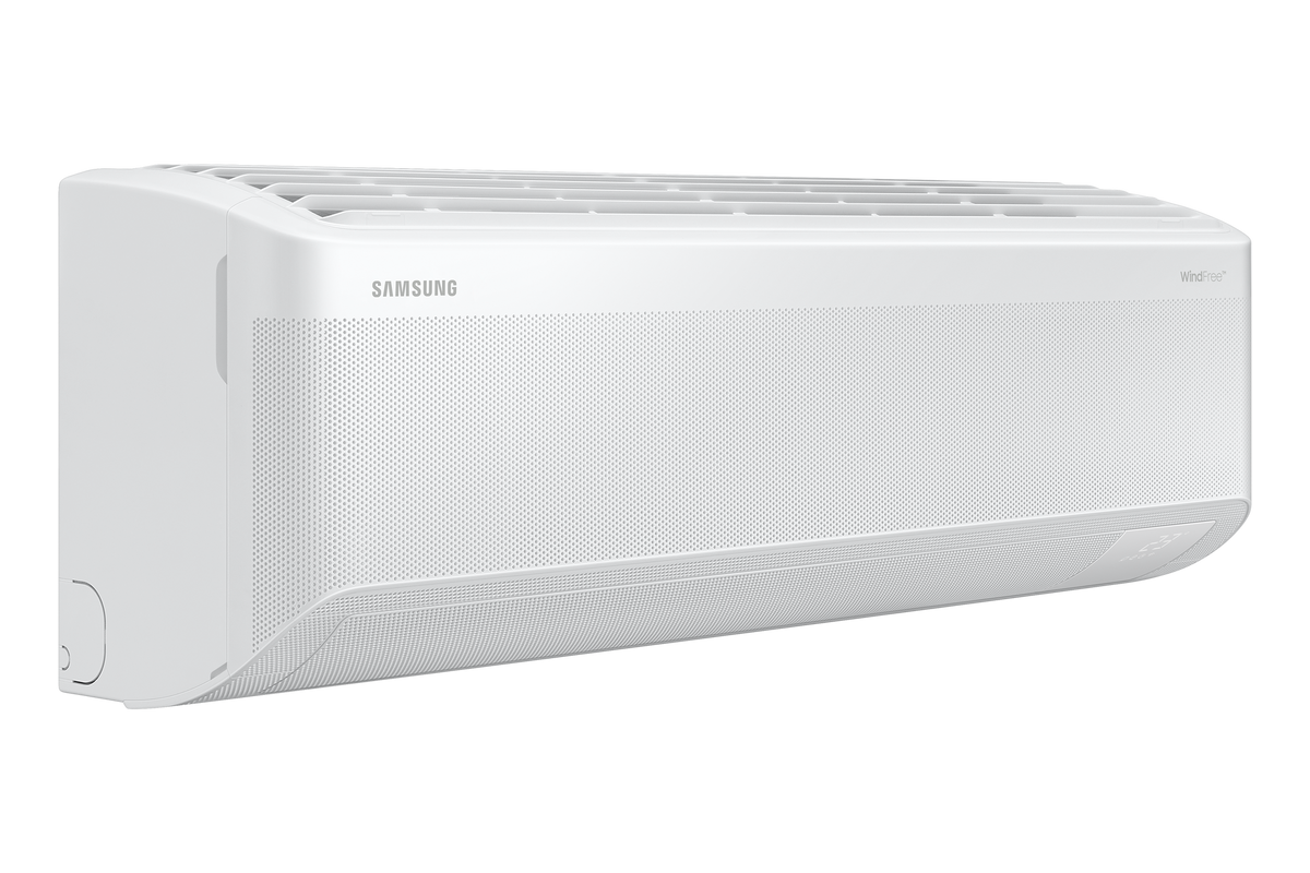 Samsung WindFree Avant in white, side profile